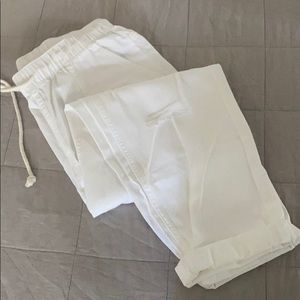 Aerie Chambray Distressed Pant